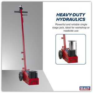 Sealey YAJ201 Air Operated Single Stage Jack 20 Tonne - additional view 6