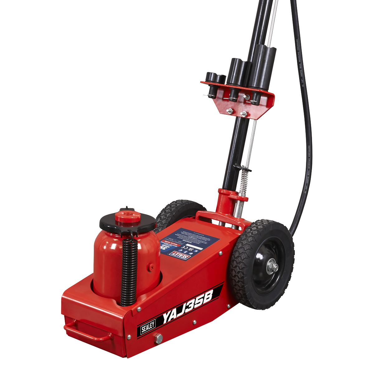 Sealey YAJ35B Air Operated Single Stage Trolley Jack 35 Tonne - additional view 3