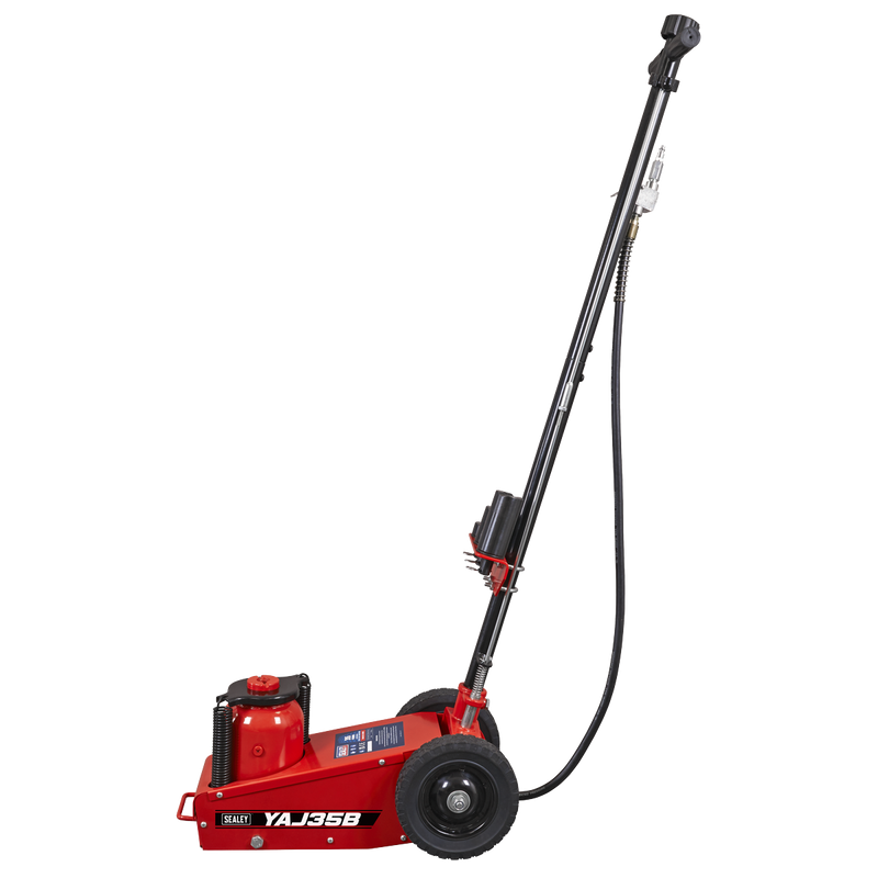 Sealey YAJ35B Air Operated Single Stage Trolley Jack 35 Tonne - additional view 5