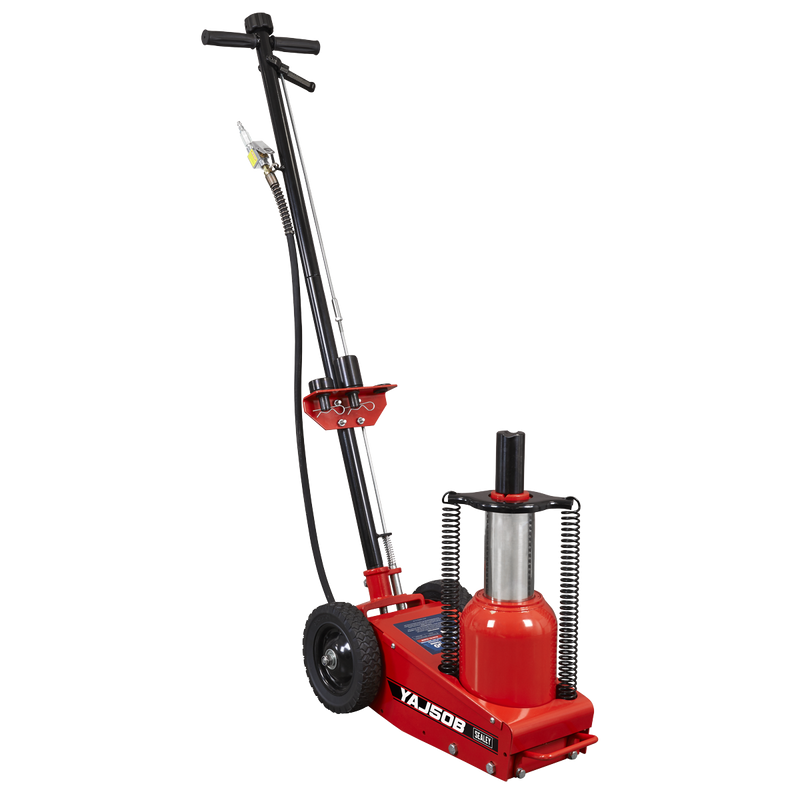Sealey YAJ50B Air Operated Single Stage Trolley Jack 50 Tonne - additional view 4