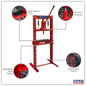 Sealey YK10ECF Hydraulic Floor Type Press 10 Tonne - additional view 10