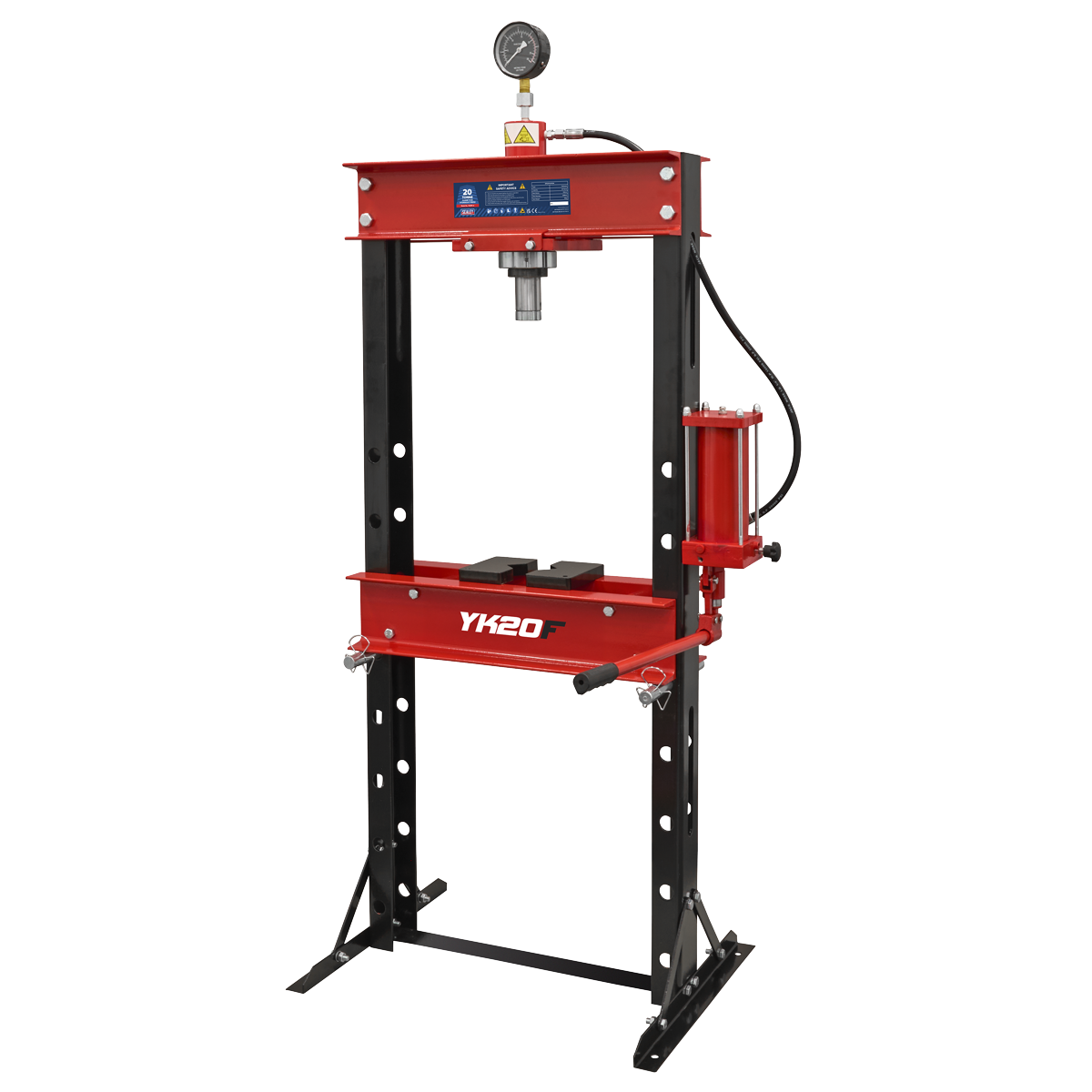 Sealey YK20F Professional Floor Type Hydraulic Press 20 Tonne - additional view 9