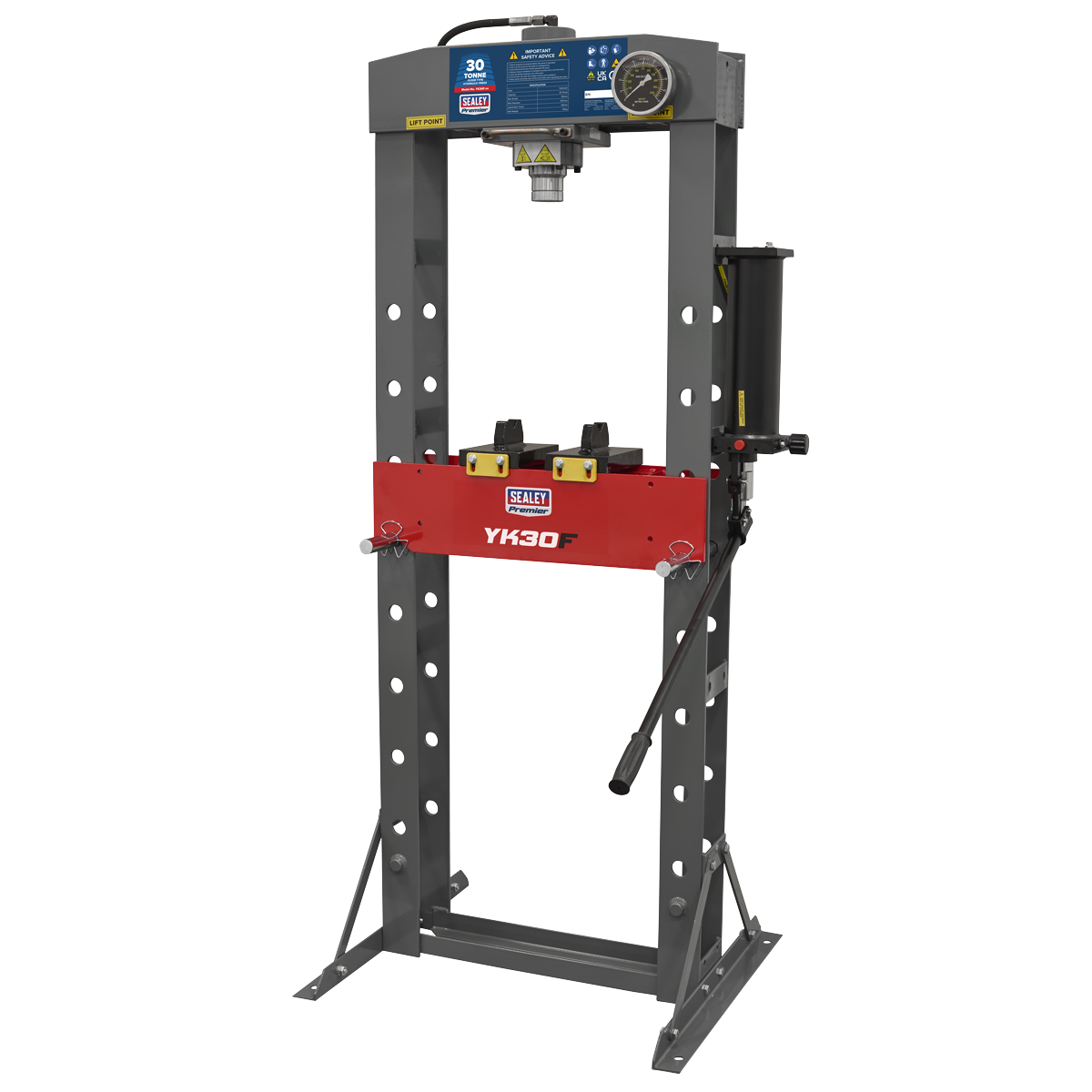 Sealey YK30F Premier Hydraulic Floor Type Press 30 Tonne - additional view 2