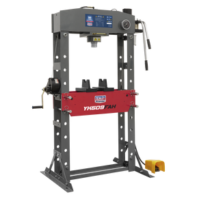 Sealey YK509FAH Premier Air/Hydraulic Floor Type Press with Foot Pedal 50 Tonne