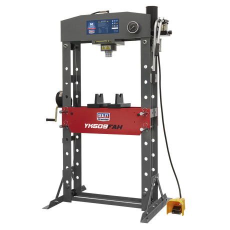Sealey YK509FAH Premier Air/Hydraulic Floor Type Press with Foot Pedal 50 Tonne - additional view 2