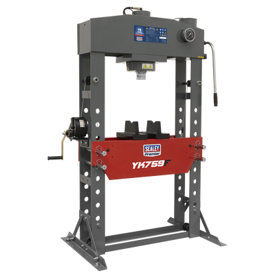 Sealey YK759F Premier Hydraulic Floor Type Press 75 Tonne