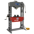 Sealey YK759FAH Premier Heavy-Duty Air/Hydraulic Floor Type Press with Foot Pedal 75 Tonne