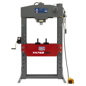 Sealey YK759FAH Premier Heavy-Duty Air/Hydraulic Floor Type Press with Foot Pedal 75 Tonne - additional view 4