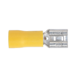Sealey YT13 Push-On Female Terminal 6.3mm, Yellow - Pack of 100