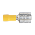 Sealey YT14 Push-On Female Terminal 9.5mm, Yellow - Pack of 100