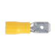 Sealey YT15 Push-On Male Terminal 6.3mm, Yellow - Pack of 100