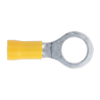 Sealey YT16 Easy-Entry Ring Terminal 10.5mm (3/8"), Yellow - Pack of 100
