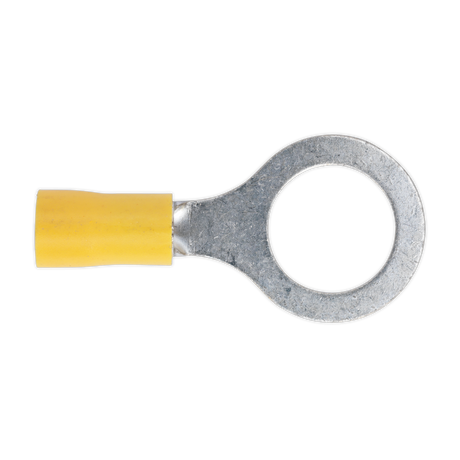 Sealey YT17 Easy-Entry Ring Terminal 13mm (1/2"), Yellow - Pack of 100