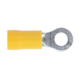 Sealey YT18 Easy-Entry Ring Terminal 5.3mm (2BA), Yellow - Pack of 100