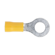 Sealey YT20 Easy-Entry Ring Terminal 8.4mm (5/16"), Yellow - Pack of 100