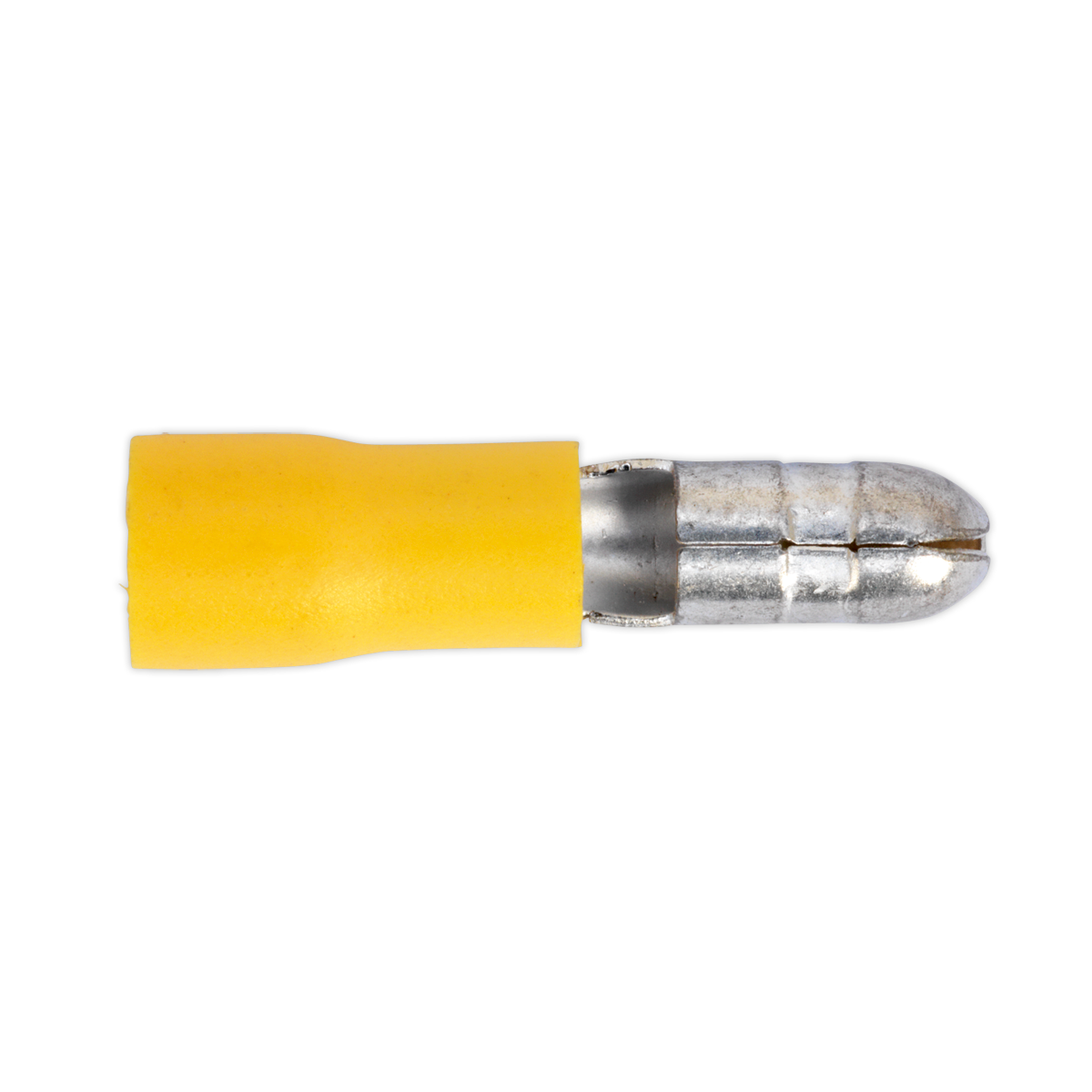 Sealey YT21 Bullet Terminal 5mm, Yellow - Pack of 100