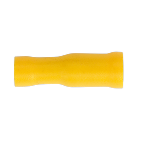 Sealey YT22 Female Socket Terminal 5mm, Yellow - Pack of 100
