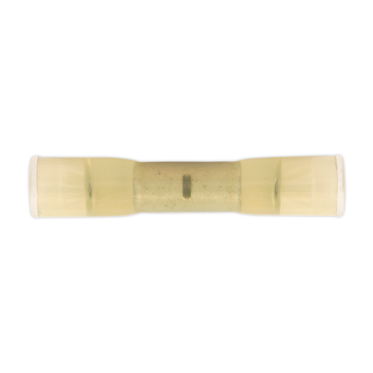 Sealey YTCS10 Cold Seal Butt Connector 5.9mm, Yellow - Pack of 10