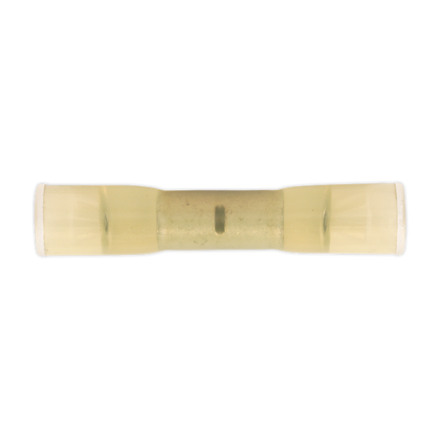 Sealey YTCS10 Cold Seal Butt Connector 5.9mm, Yellow - Pack of 10