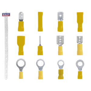 Sealey YTSET Clip Strip Deal - Yellow Terminals