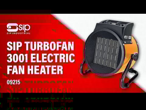 SIP FIREBALL Turbofan 3001 Electric Fan Heater - 09215