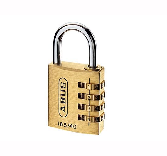 ABUS 165 Series Brass Combination Padlocks - ABU16520C - Abus - Trade Counter Direct