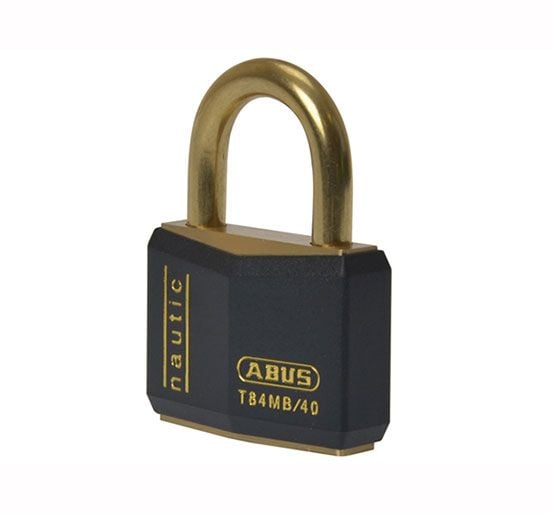 ABUS T84MB/40 Rustproof Brass Padlocks - ABUKA37822 - Abus - Trade Counter Direct
