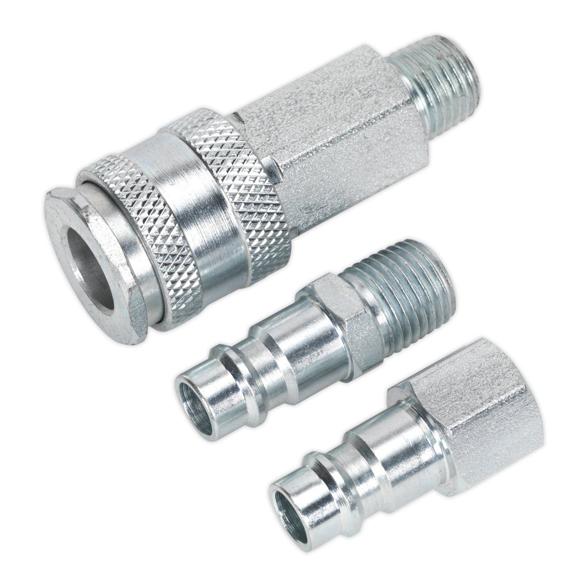 Sealey ACH60 Air Tool Coupling Kit 1/4"BSP High Flow