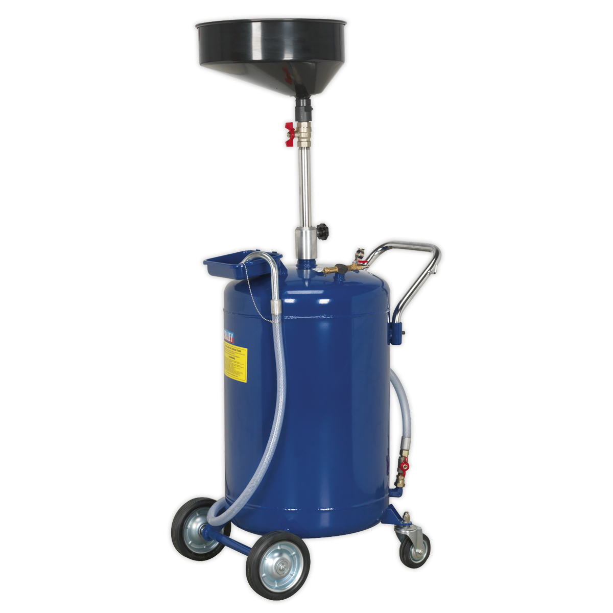 Sealey AK458DX Mobile Oil Drainer 110L Air Discharge