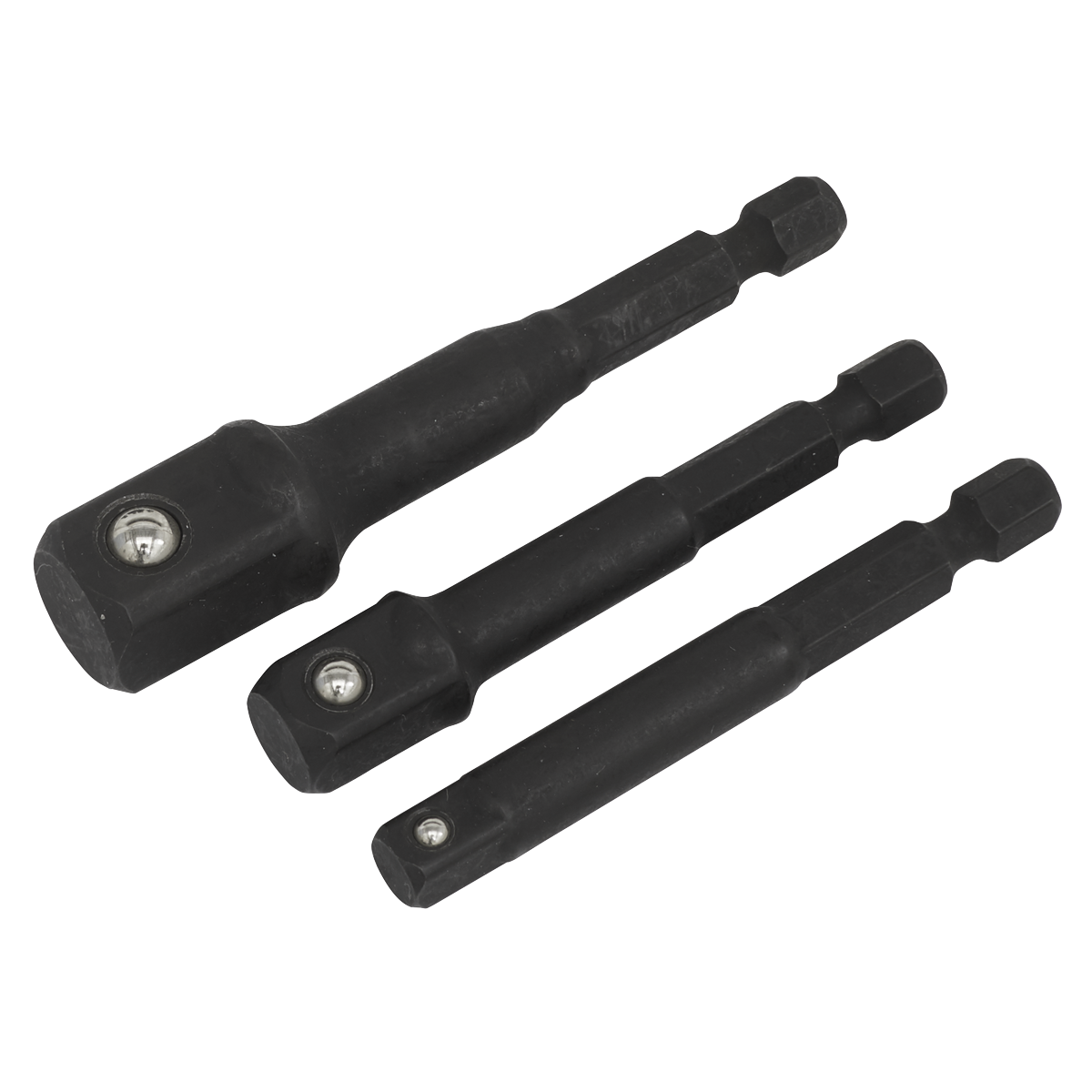 Sealey AK5521 Impact Socket Adaptor Set 3pc
