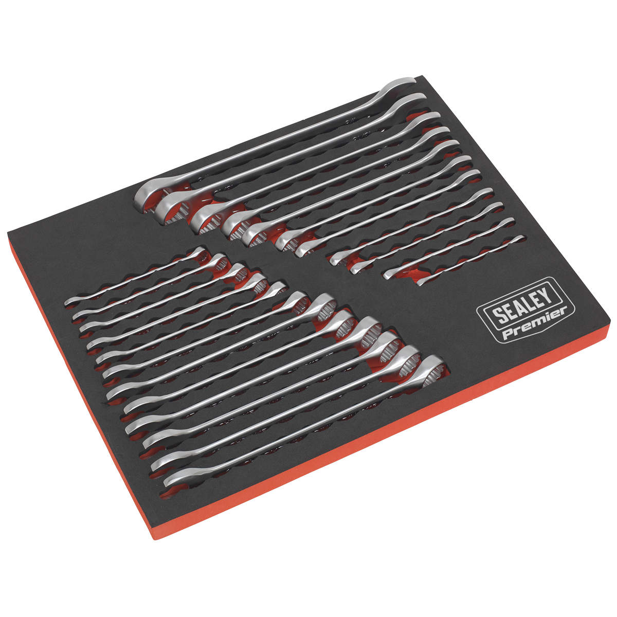 Sealey AK63256 Combination Spanner Set 23pc Metric/Imperial