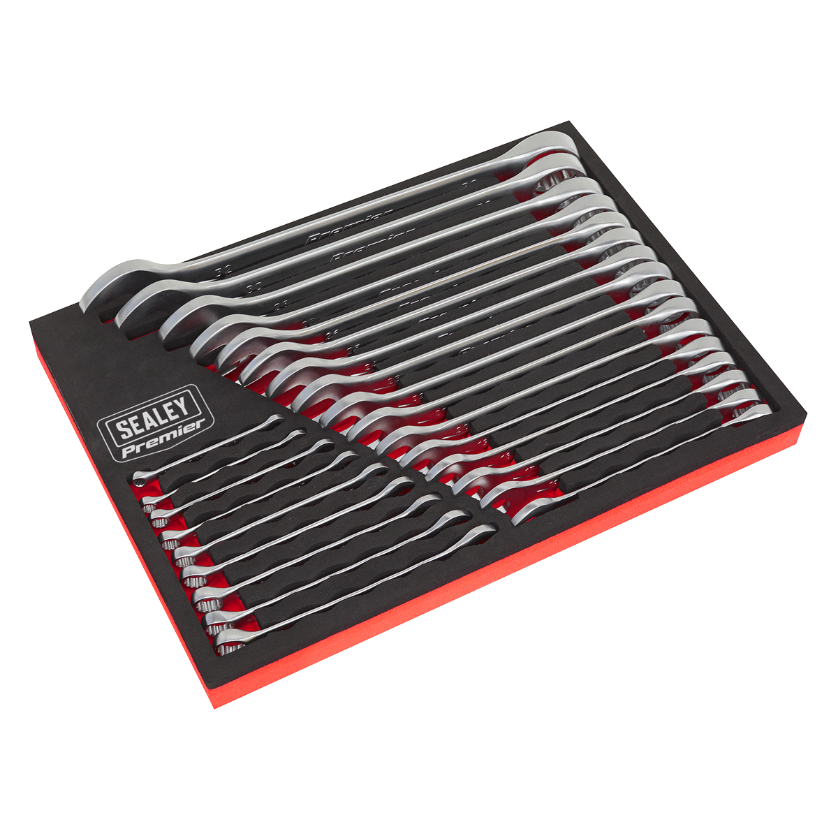 Sealey AK63258 Combination Spanner Set 25pc Metric