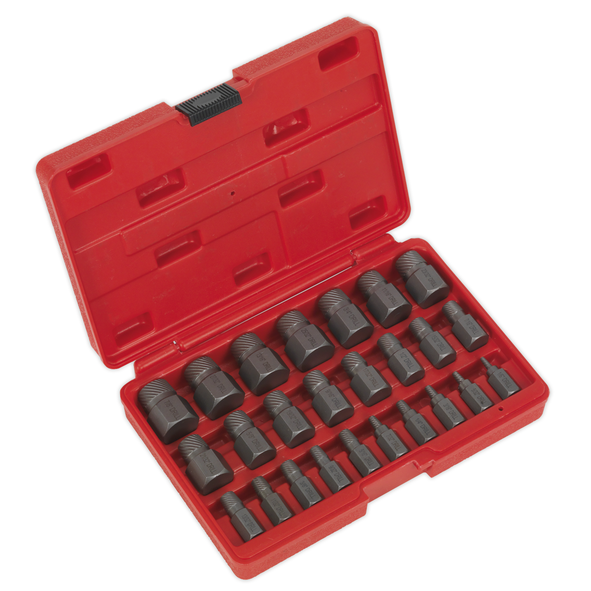 Sealey AK8182 Multi-Spline Screw Extractor Set 25pc