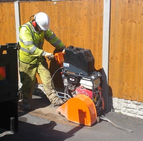 Altrad - Belle DSXA01 Duo 350X Floor Saw - DSXA01 - Belle - Trade Counter Direct