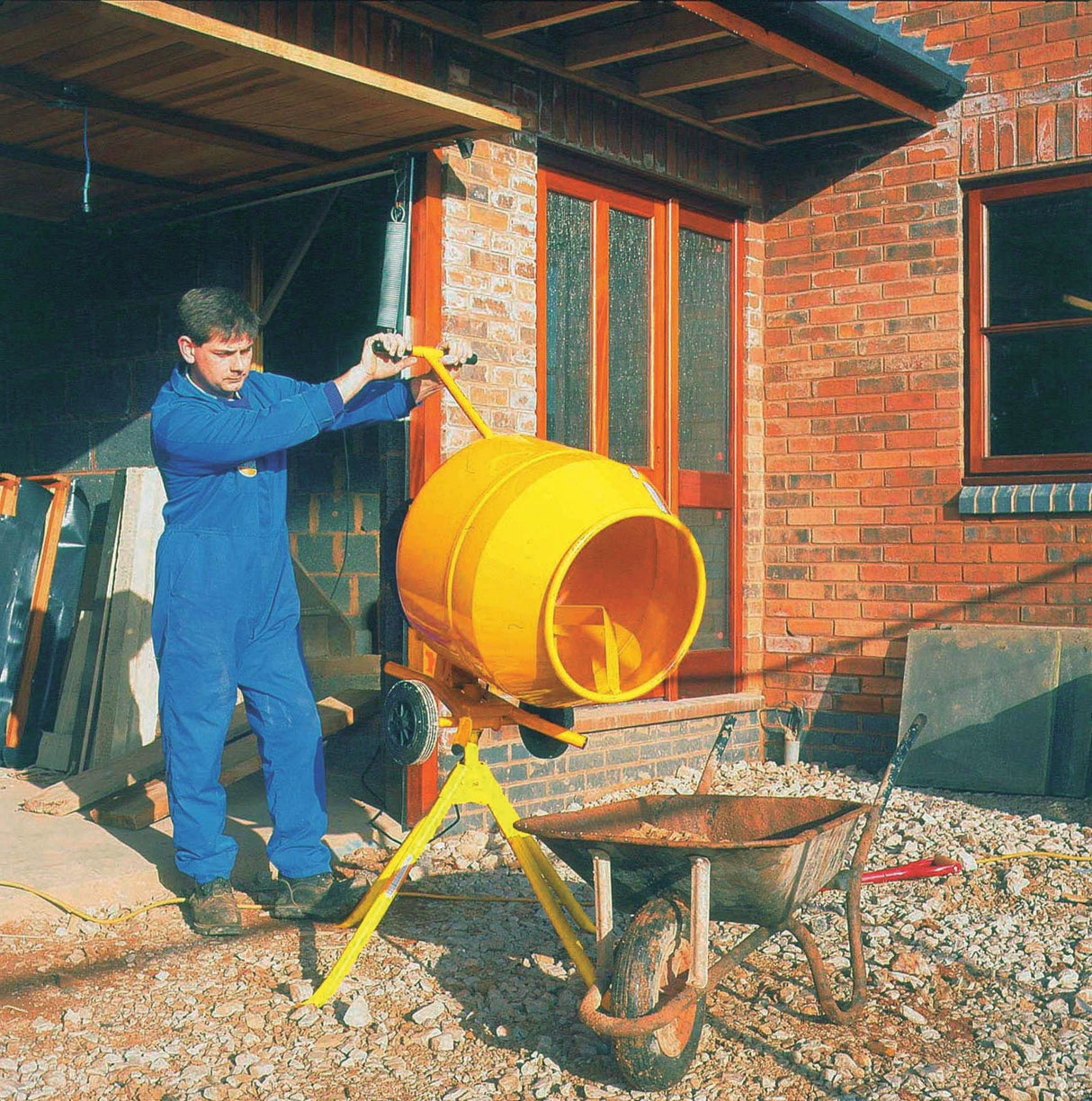 Altrad - Belle ME23 Minimix 130 - Concrete Mixer - ME23 - Belle - Trade Counter Direct