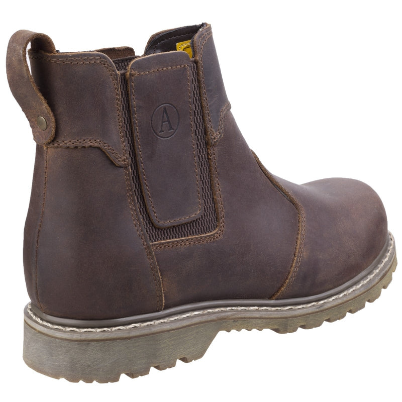 Amblers Abingdon Dealer Boot - Brown Crazy Horse (19518 - 30238) - 19518-30238-04 - Amblers - Trade Counter Direct