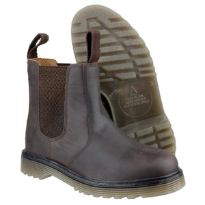 Amblers Chelmsford Dealer Boot - Brown (03717 - 01819) - 03717-01819-06 - Amblers - Trade Counter Direct
