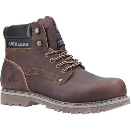Amblers Dorking Casual Boot - Brown Crazy Horse (19515 - 30235) - 19515-30235-06 - Amblers - Trade Counter Direct