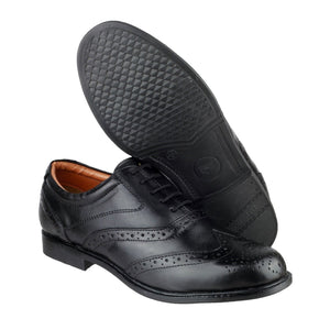 Amblers Liverpool Oxford Brogue - Black (11762 - 13523) - 11762-13523-01 - Amblers - Trade Counter Direct