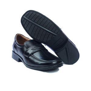 Amblers Manchester Leather Loafer - Black (11532 - 13199) - 11532-13199-01 - Amblers - Trade Counter Direct
