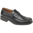 Amblers Manchester Leather Loafer - Black (11532 - 13199) - 11532-13199-01 - Amblers - Trade Counter Direct