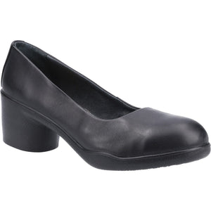 Amblers Safety AS607 Brigitte Ladies Safety Court Shoe - Black (31490 - 53856) - 31490-53856-03 - Amblers Safety - Trade Counter Direct