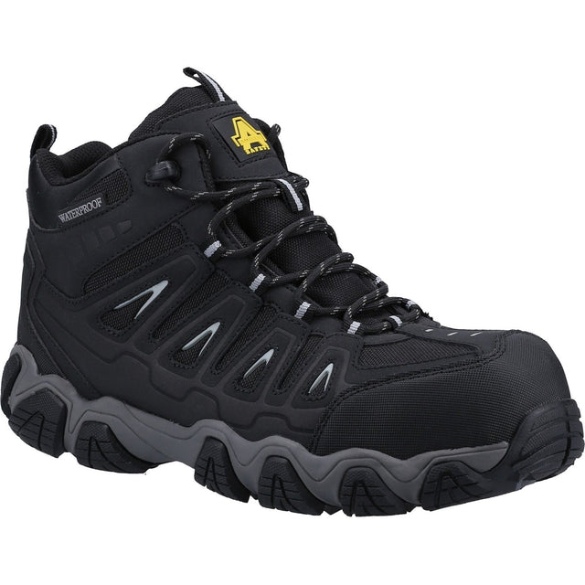 Amblers Safety AS801 Waterproof Non - Metal Safety Hiker - Black (24341 - 58087) - 24341-58087-04 - Amblers Safety - Trade Counter Direct