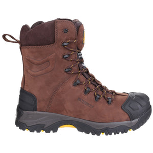 Amblers Safety AS995 Pillar Hi - leg Safety Boot - Brown - 24196-39865-04 - Amblers Safety - Trade Counter Direct