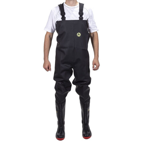Amblers Safety Danube Chest Safety Wader - Black (24875 - 41140) - 24875-41140-02 - Amblers Safety - Trade Counter Direct