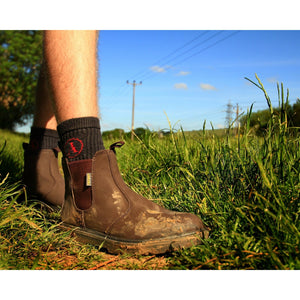 Amblers Safety FS128 Hardwearing Pull On Safety Dealer Boot - Brown (15890 - 20755) - 15890-20755-01 - Amblers Safety - Trade Counter Direct