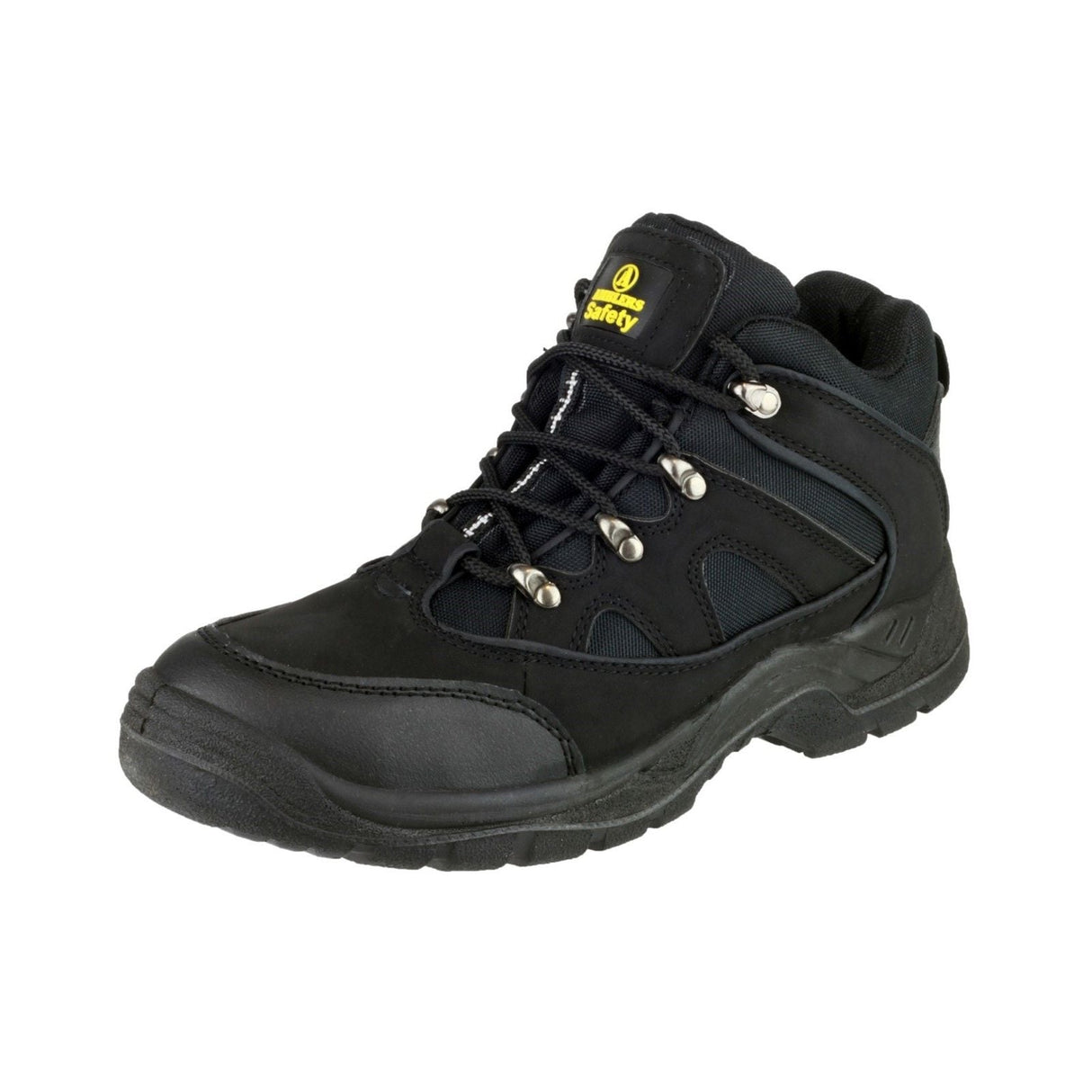 Amblers Safety FS151 Vegan Friendly Safety Boots - Black (16169 - 21312) - 16169-21312-02 - Amblers Safety - Trade Counter Direct