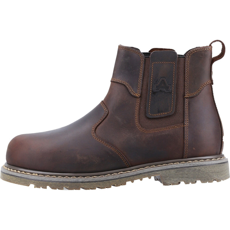Amblers Safety FS165 Pull - On Safety Dealer - Brown (24885 - 41150) - 24885-41150-02 - Amblers Safety - Trade Counter Direct