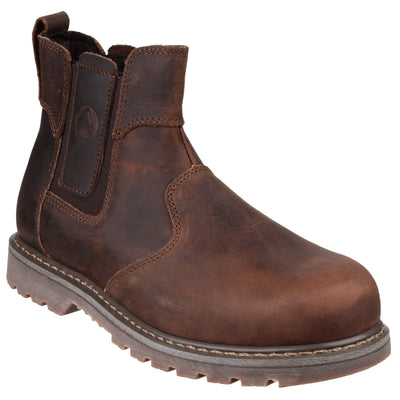 Amblers Safety FS165 Pull - On Safety Dealer - Brown (24885 - 41150) - 24885-41150-02 - Amblers Safety - Trade Counter Direct