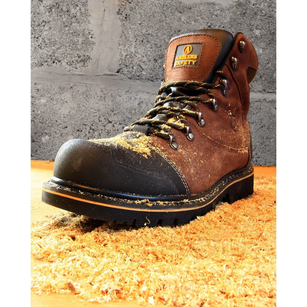 Amblers Safety FS227 Industrial Safety Boot - Brown (A4072D2) - 20435-32278-06 - Amblers Safety - Trade Counter Direct